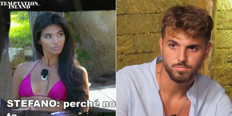 Federica e Alfonso a Temptation Island 2024 (Foto: screenshot da Mediaset Infinity)