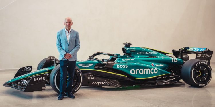 Adrian Newey in Aston Martin (foto ufficiale)