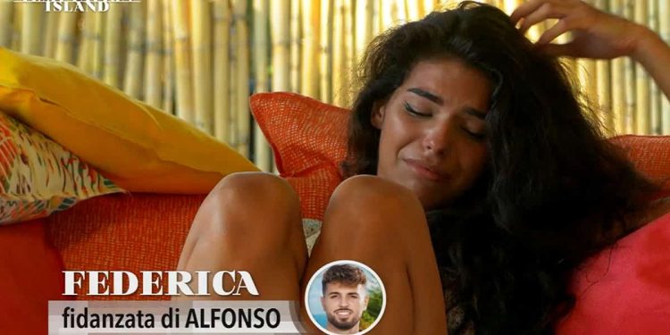 federica piange a temptation island