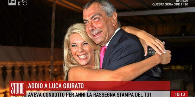 Luca Giurato, il ricordo a Storie Italiane