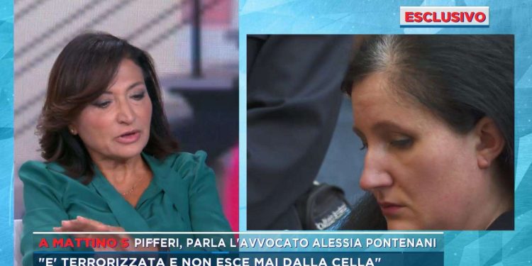 L'avvocato di Alessia Pifferi a Mattino 5