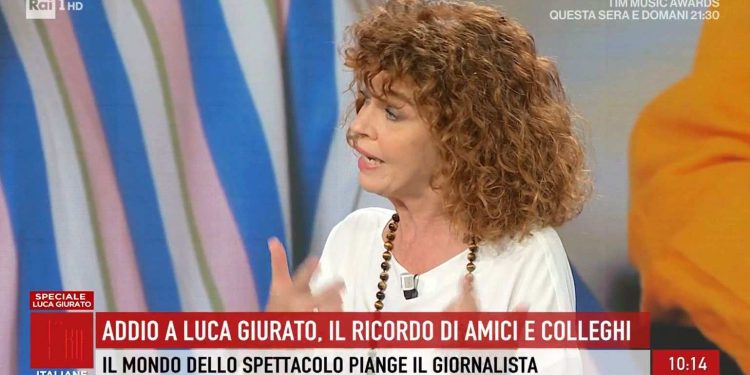 Paola Saluzzi su Luca Giurato a Storie Italiane