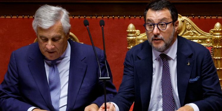 Tajani e Salvini