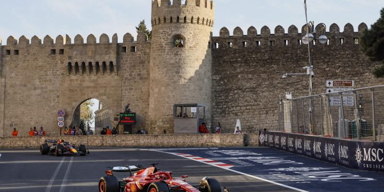 Leclerc Baku Formula 1