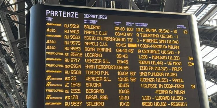 guasto treni alta velocità