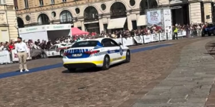 Incidente al Salone dell'Auto di Torino