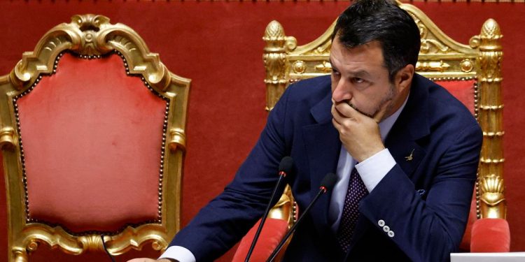 Salvini (Lega) al Senato