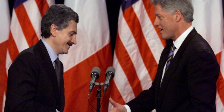 D'Alema e Clinton