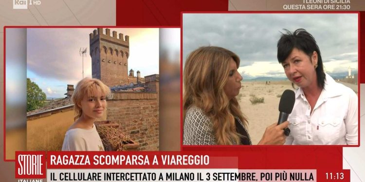 La scomparsa di Anastasia Ronchi a Storie Italiane