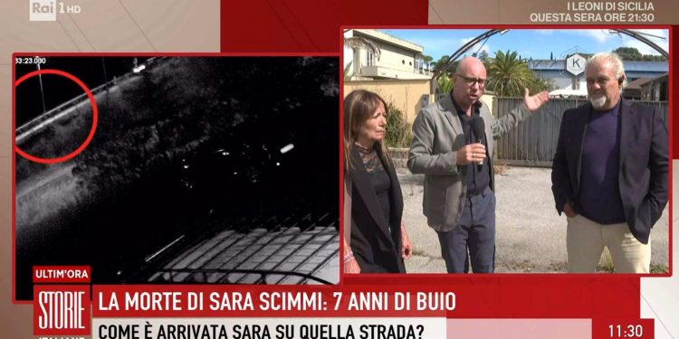 Sara Scimmi a Storie Italiane