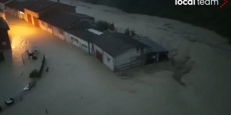 Alluvione a Modigliana