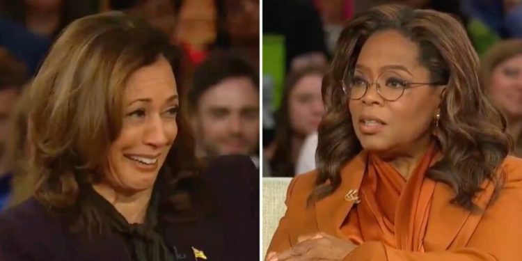 Kamala Harris da Oprah Winfrey