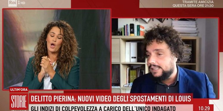 Davide Barzan sull'omicidio di Pierina Paganelli a Storie Italiane