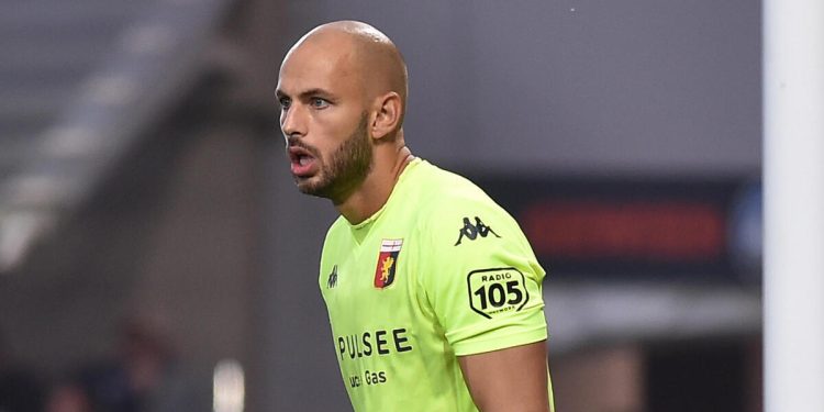 Nicola Leali, secondo portiere del Genoa (Foto ANSA)