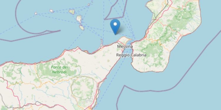 Terremoto oggi a Messina