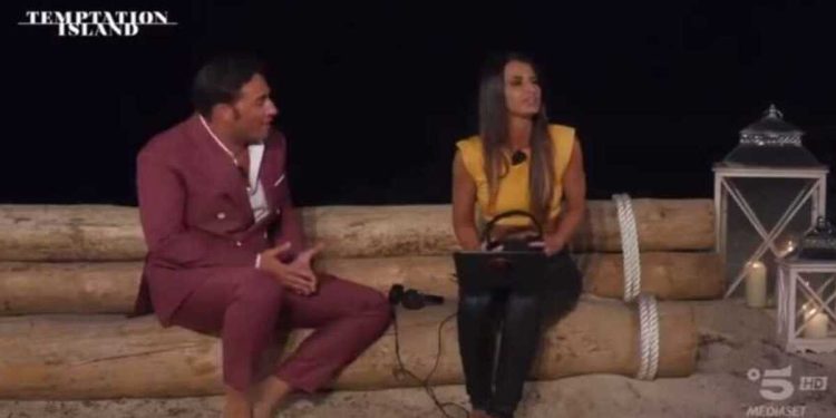 Diandra e Valerio falò di confronto a Temptation Island 2024