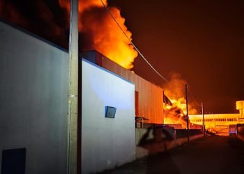 Incendio Chieti Scalo