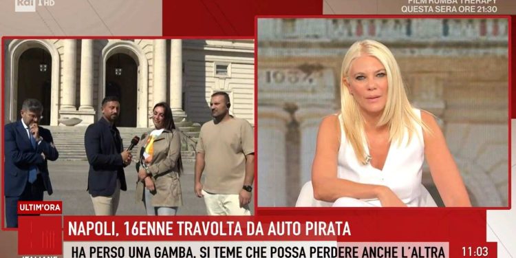 16enne travolta a Napoli da pirata della strada (Storie Italiane)