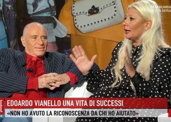 Edoardo Vianello e Frida a Storie Italiane