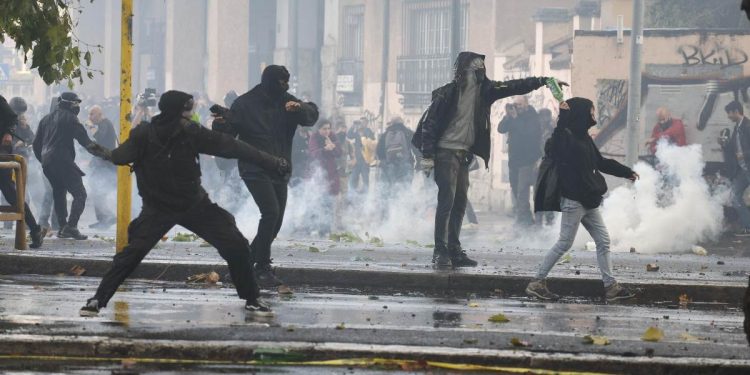 Manifestazione pro Palestina a Roma