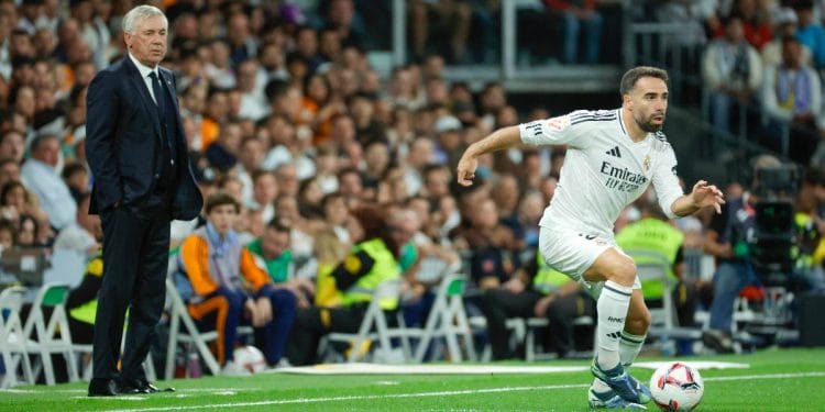 Dani Carvajal e Carlo Ancelotti, Real Madrid