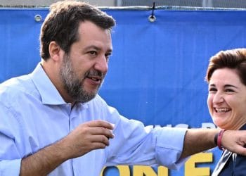 Matteo Salvini a Pontida 2024