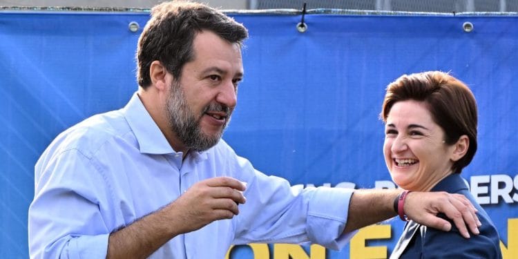 Matteo Salvini a Pontida 2024