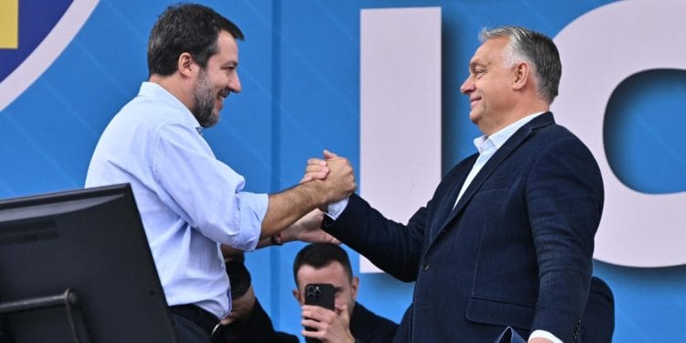 Salvini e Orban a Pontia 2024