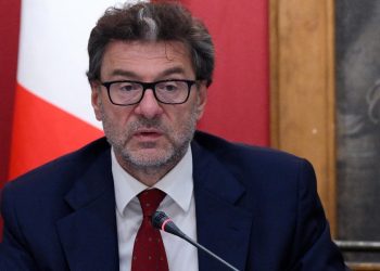 Giancarlo Giorgetti, Ministro dell'Economia presenta il Piano Strutturale di Bilancio in Parlamento (ANSA 2024, Ettore Ferrari)