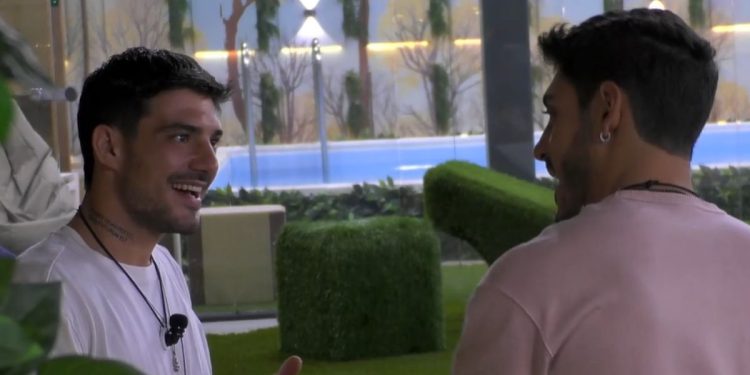 Javier e Lorenzo al Grande Fratello 2024 (Foto: screenshot)