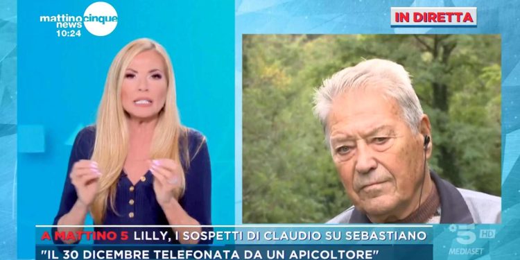 Liliana Resinovich, Claudio Sterpin a Mattino 5