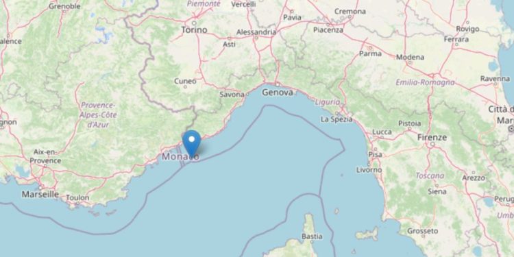 Scossa di terremoto Imperia (Ingv)