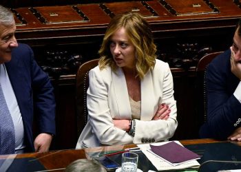 Centrodestra con Meloni, Salvini e Tajani