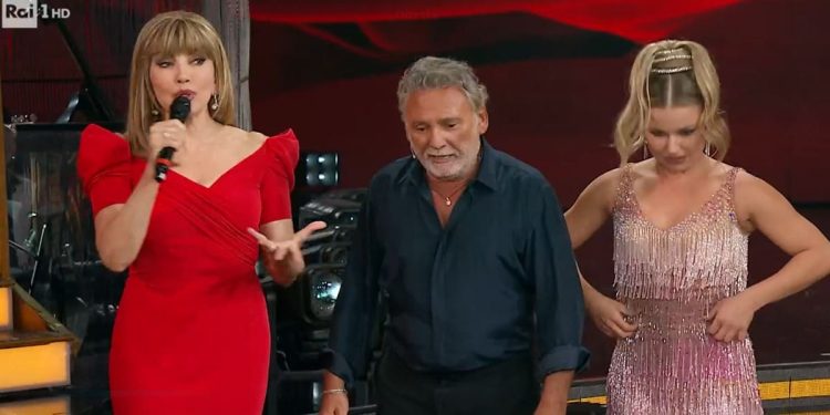 Milly Carlucci, Francesco Paolantoni e Anastasia Kuzmina a Ballando con le stelle 2024