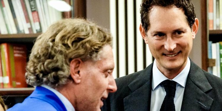 Lapo Elkann e John Elkann