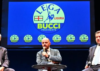 Salvini con Bucci, Lega Liguria