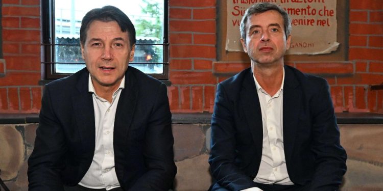 Conte e Orlando, Regionali Liguria 2024