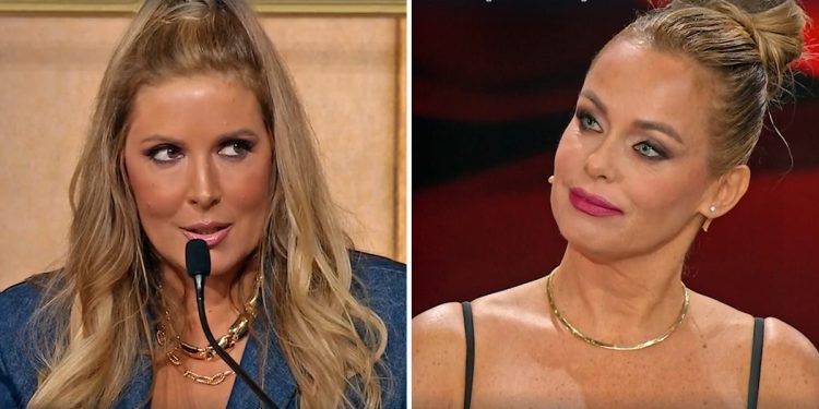 Selvaggia Lucarelli, Sonia Bruganelli voleva il suo posto a Ballando con le Stelle (Collage screen Raiplay)