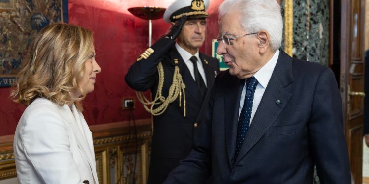 Meloni e Mattarella, Consiglio Difesa