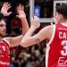 Stefano Tonut e Guglielmo Caruso con l'Olimpia Milano (da facebook.com/OlimpiaMilano1936)