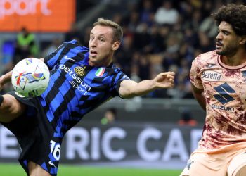 Davide Frattesi e Saul Coco in Inter Torino (Foto ANSA)