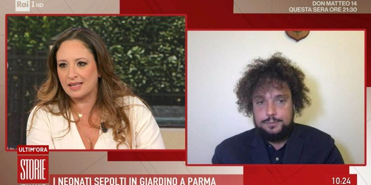 Davide Barzan su Chiara Petrolini a Storie Italiane