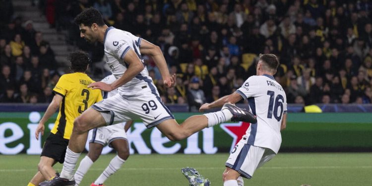 Mehdi Taremi e Davide Frattesi in Young Boys Inter (Foto ANSA)