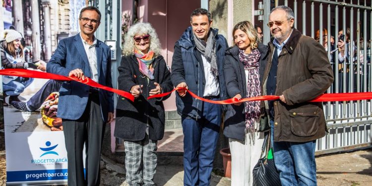 l'inaugurazione della Casa Arca Varese di Progetto Arca