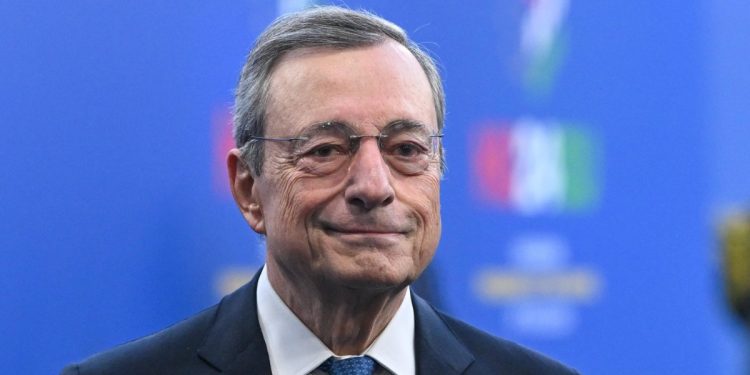 Mario Draghi (Ansa)