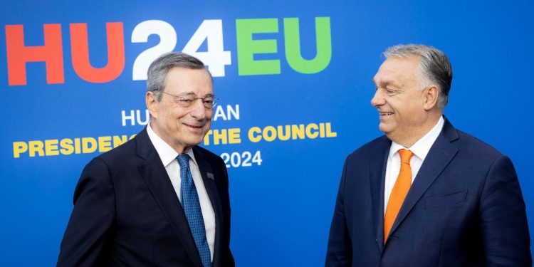 Draghi e Orban, Consiglio Ue