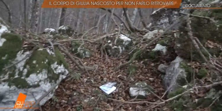 Il video del ritrovamento di Giulia Cecchettin a Quarto Grado