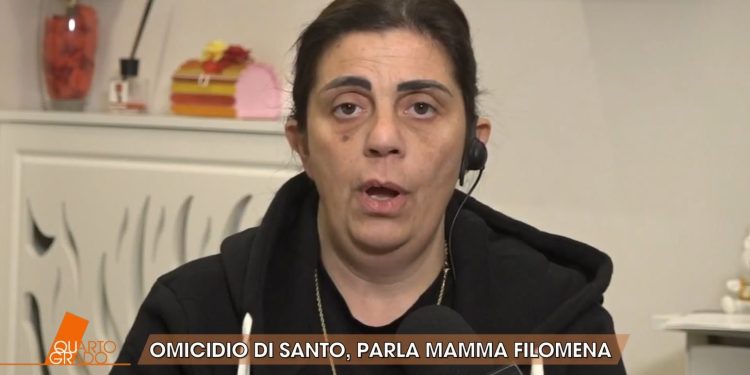 Santo Romano, la mamma a Quarto Grado