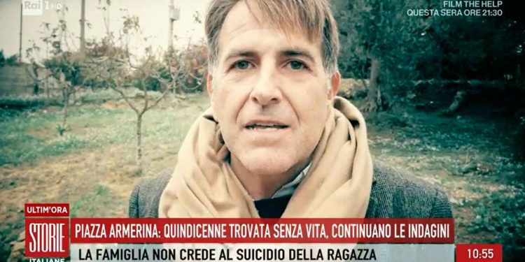 Il padre della 15enne suicida ad Enna (Storie Italiane)