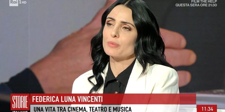 Federica Luna Vincenti a Storie Italiane